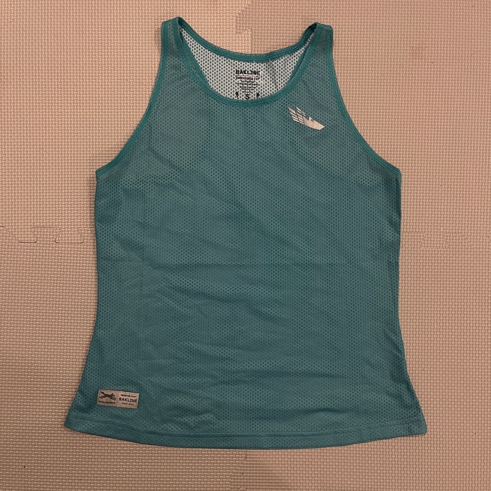 Bakline Far Rockaway Singlet Contoured Size S Sea Glass